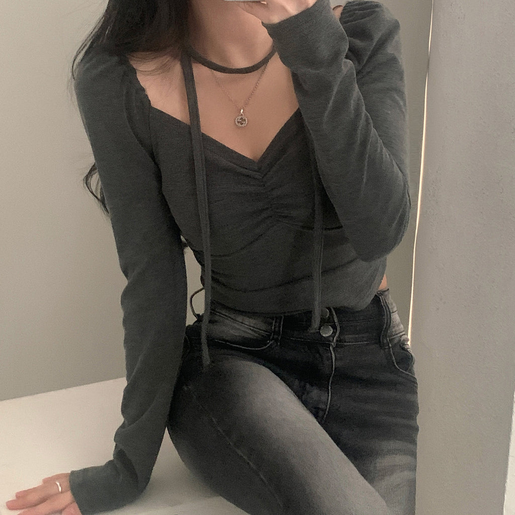 New Slimming Long-sleeve Top That Flatters Your