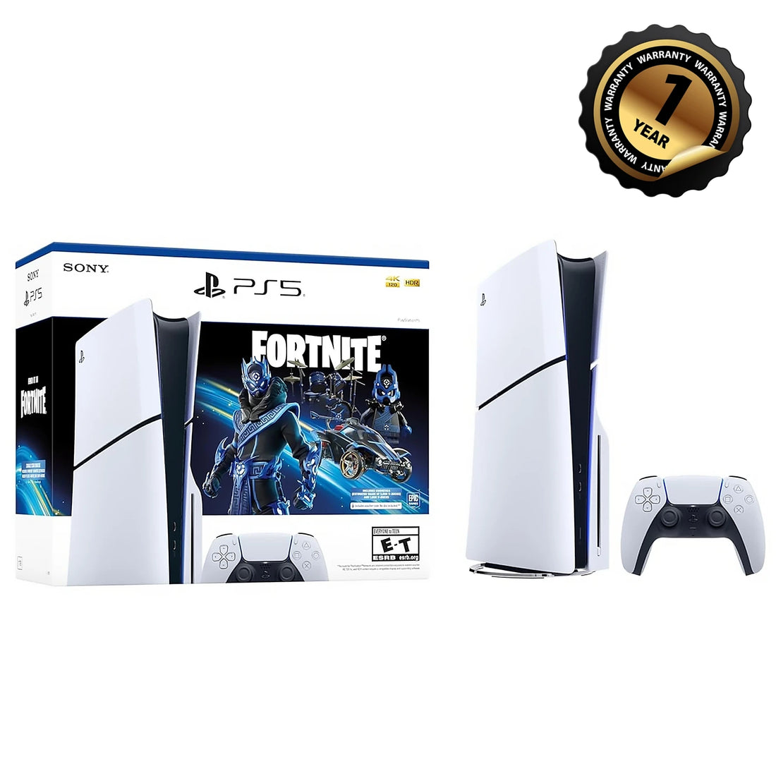 Playstation PS5 Console - Fortnite Cobalt Star Digital Edition/Disc Edition