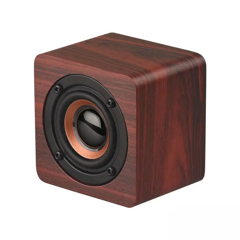 High Quality Portable Mini BT Speaker Good for Sports and Camping Hot Seller Design Wooden Computer Accessory