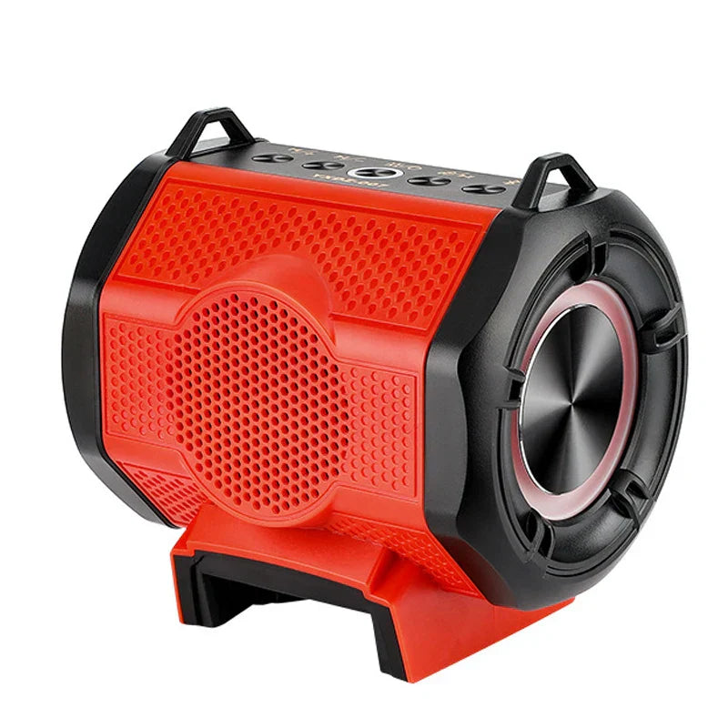 Portable Rechargeable for Makitas 18V Battery Powered Stereo for Cordless Bluetooth Speaker Wireless with 20W DC Output