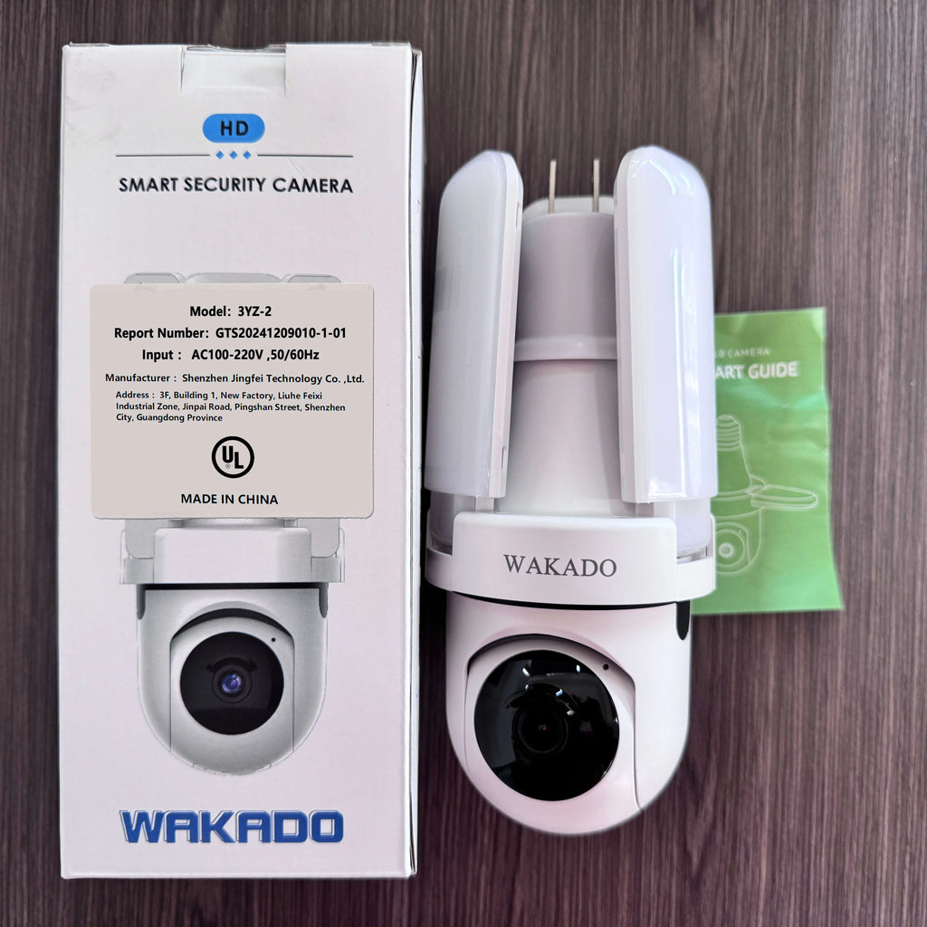 2025 Hot Sale Bulb Wifi Motion Detection Home Security Two-way Voice Indoor Cameras Screw Wide Angle