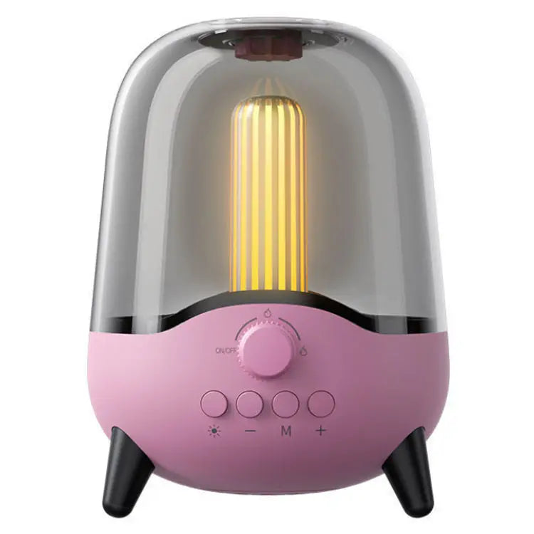 Top Selling 2023 Active Outdoor Portable Bt Wireless Smart Speakers with Lamp Candle Led Night Lights 5w