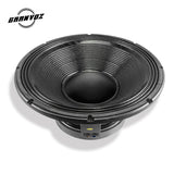 1600W RMS 18inch Subwoofer with 4.5\"  Glass Fiber Voice Coil Dual Spiders Black Glue Coated Cone Outdoor Speakers