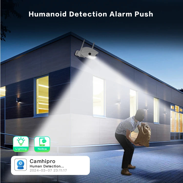 GW-F4FD-M2H-US GCraftsman 2.4G 5G Dual WIFI 4MP Lens 170 Degree IP Home Security Camera Outdoor CamHi Pro APP in USA Warehouse