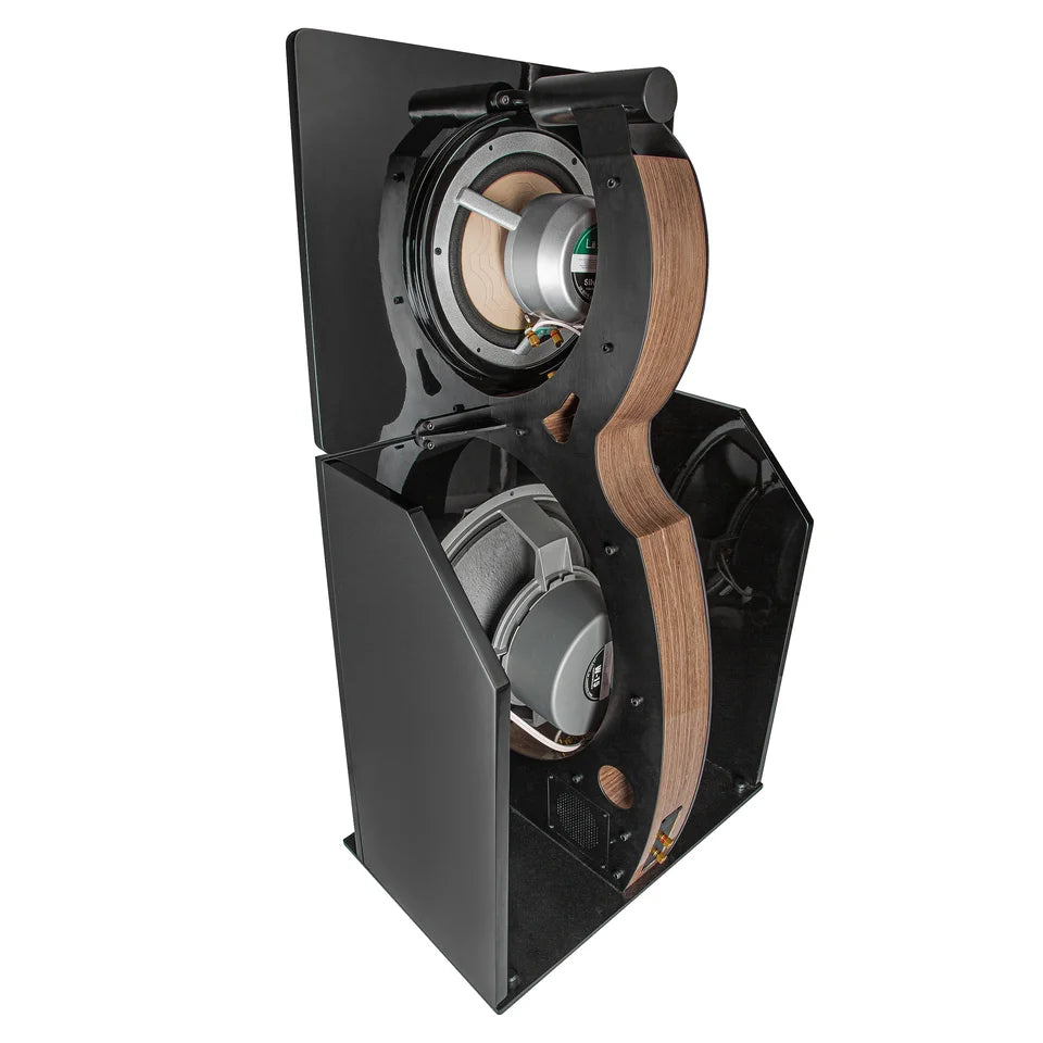 LS-18 Extreme Sound 10-Inch Full Range + 15-Inch Subwoofer Advanced Home Theatre Baffle Speaker (1 Pair)