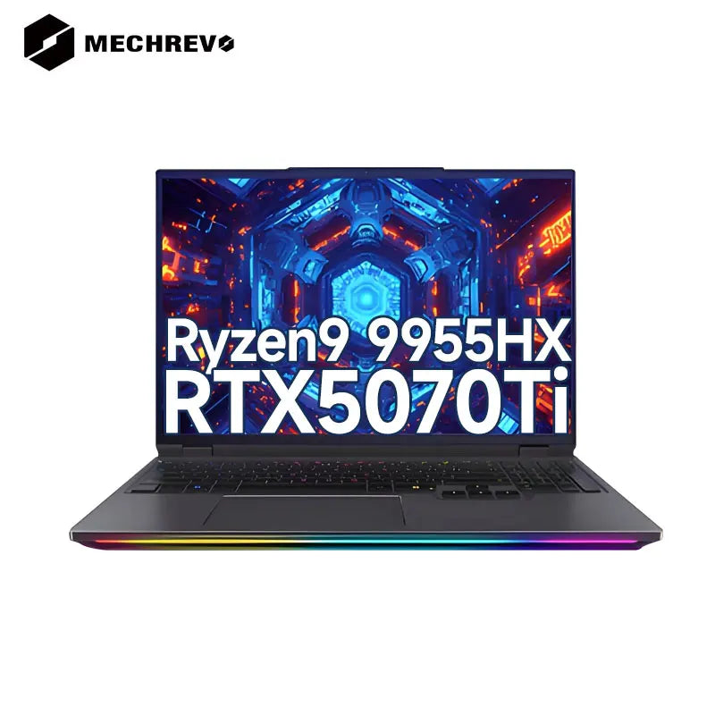 MECHREVO Canglong16 X Pro Gaming Laptop AMD Ryzen9 16-Core 16-inch 2.5K 300Hz RTX5070Ti SSD English Keyboard