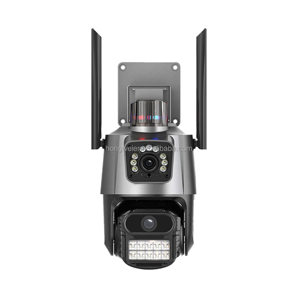 HongGlobal 4MP Smart Wireless 360 Degree IP Surveillance Video Camera V380 Pro Dual Lens WiFi CCTV Network Home Security Camera