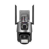 HongGlobal 4MP Smart Wireless 360 Degree IP Surveillance Video Camera V380 Pro Dual Lens WiFi CCTV Network Home Security Camera