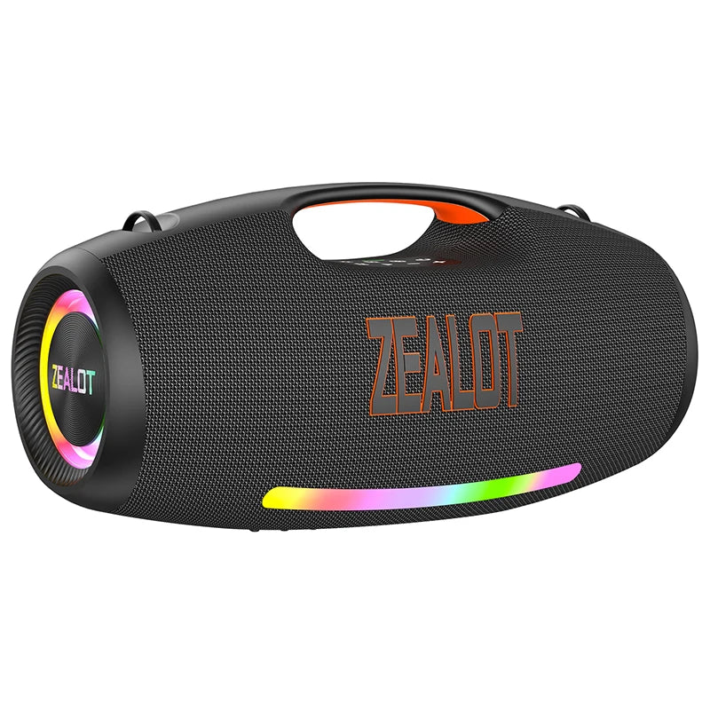 Zealot Original S89 Portable Wireless Speaker High Power 48000Mah Large Battery RGB LED Lighting Battery