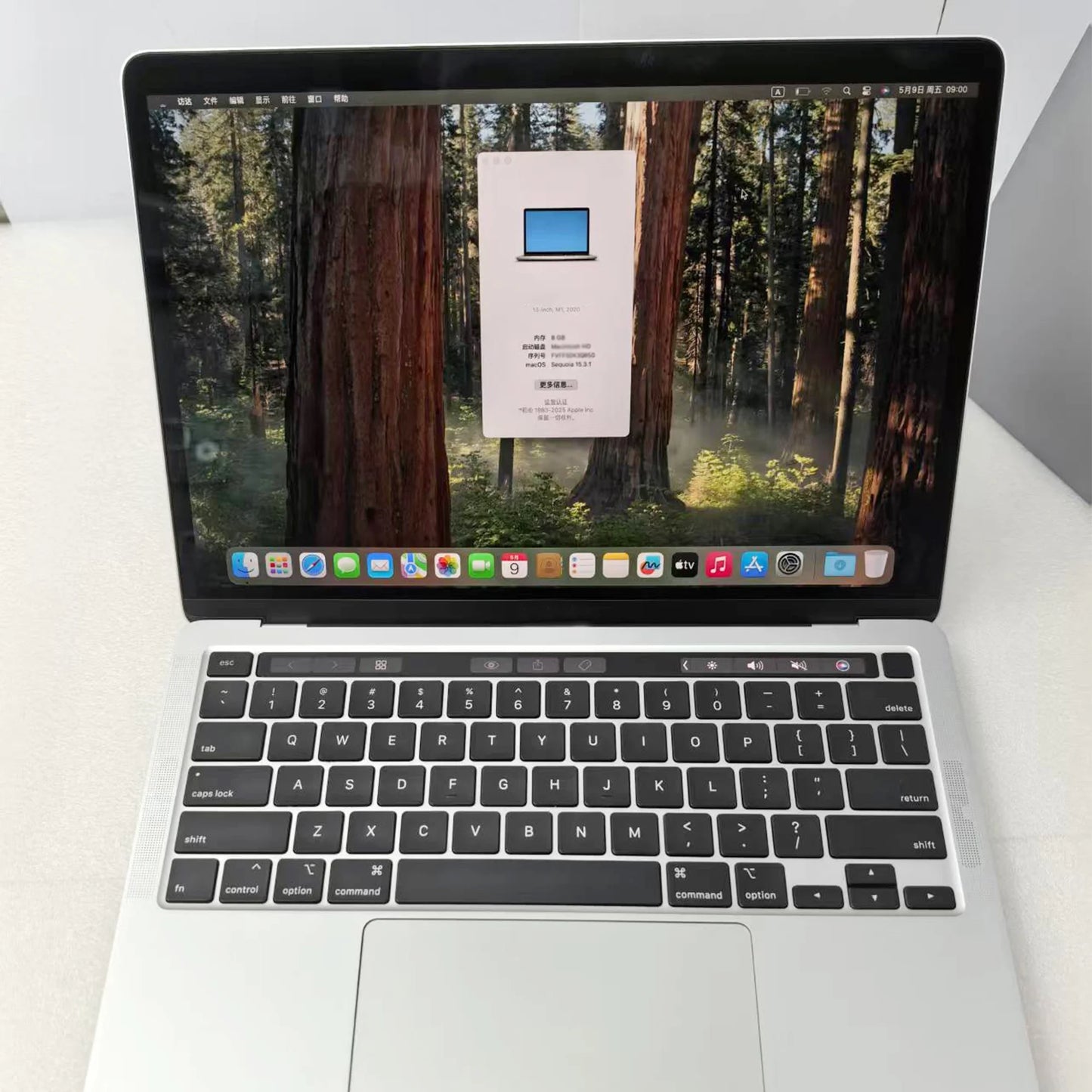 13" Second Hand Laptop 2020 Retina Pro A2289 8GB RAM and Memory 256GB Storage Laptop for Macbook Used Laptop
