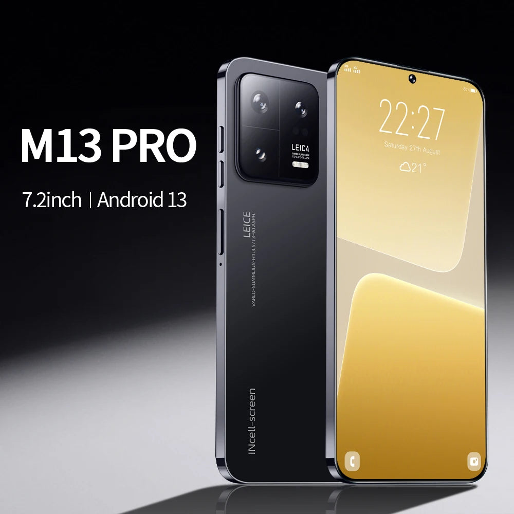 2025 5g Smartphone Celular t Pova 5 Gsm M13 Pro Smart Phone Nuevo Mobile Restaurant