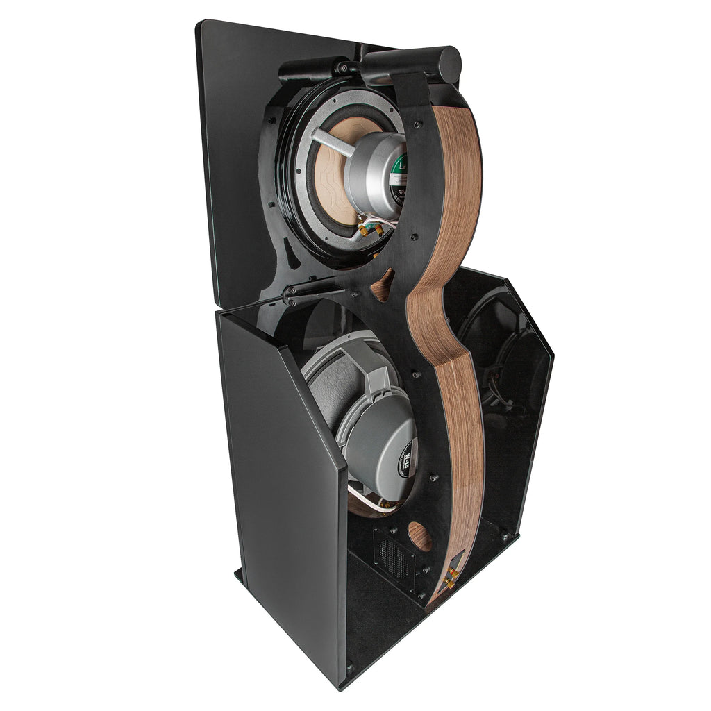 LS-18 Extreme Sound 10-Inch Full Range + 15-Inch Subwoofer Advanced Home Theatre Baffle Speaker (1 Pair)