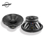 1600W RMS 18inch Subwoofer with 4.5\"  Glass Fiber Voice Coil Dual Spiders Black Glue Coated Cone Outdoor Speakers