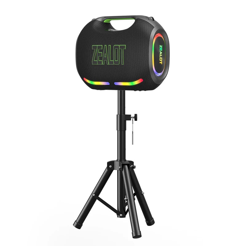 Zealot ZE21 250W High Power Portable Blue Tooth Speaker 48000mAh Battery with Stand