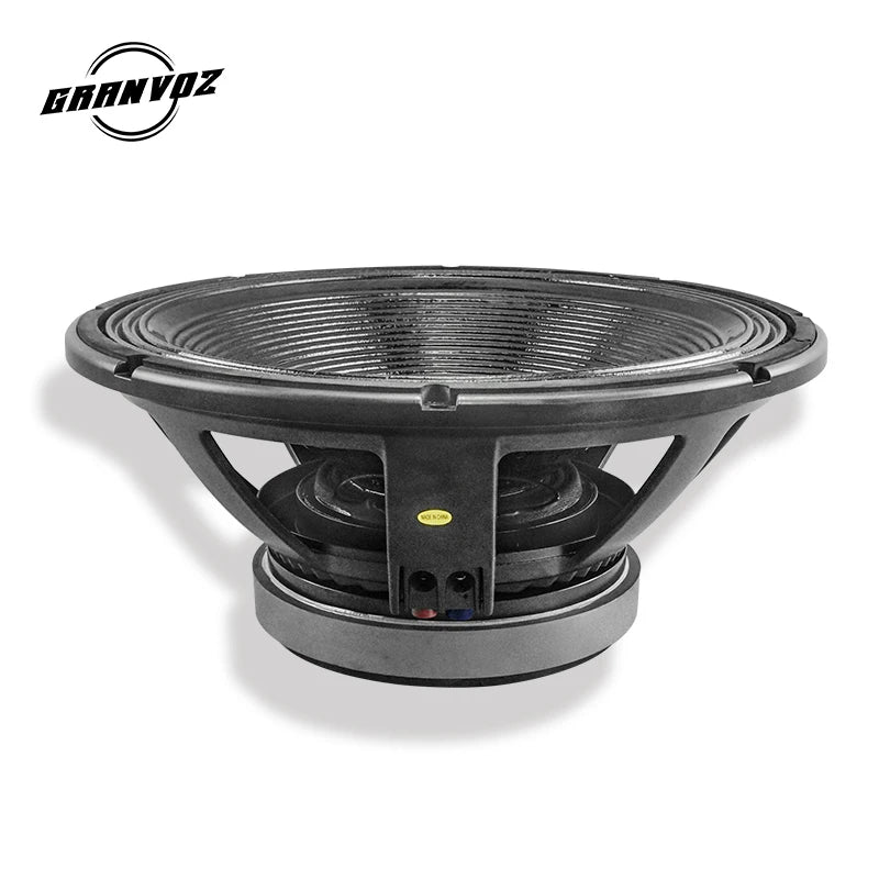 1600W RMS 18inch Subwoofer with 4.5\"  Glass Fiber Voice Coil Dual Spiders Black Glue Coated Cone Outdoor Speakers