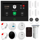 Hot Selling Wireless Wifi GSM Home Security Alarm System IOS Android Tuya Smart APP Control GSM SMS Burglar Alarm System Kit
