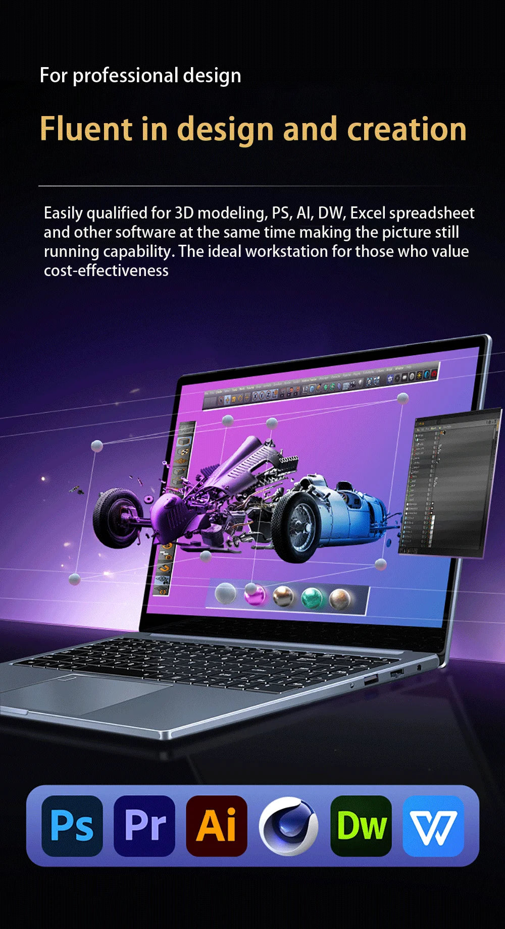 15.6" Laptop Win11 Pro Core I7-8750H 500GB Ultrasound 8/16/32GB RAM 1TB/2TB SSD IPS Screen Metal Body Backlit Keyboard Business