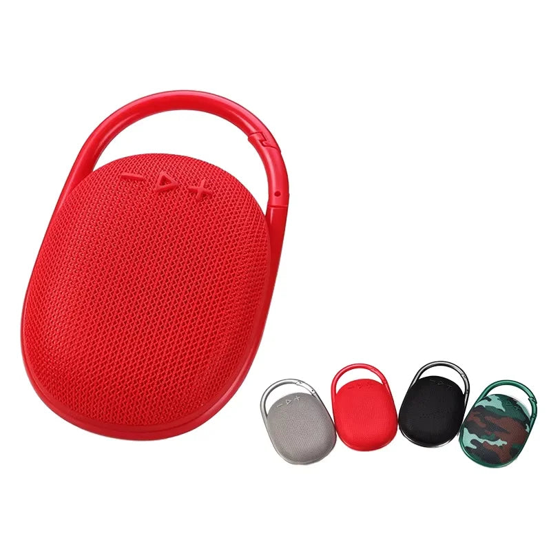 Factory Wholesale  Speaker Portable Bass Outdoor Clip Clip4 Fabric Small BT Bike Waterproof  Speaker