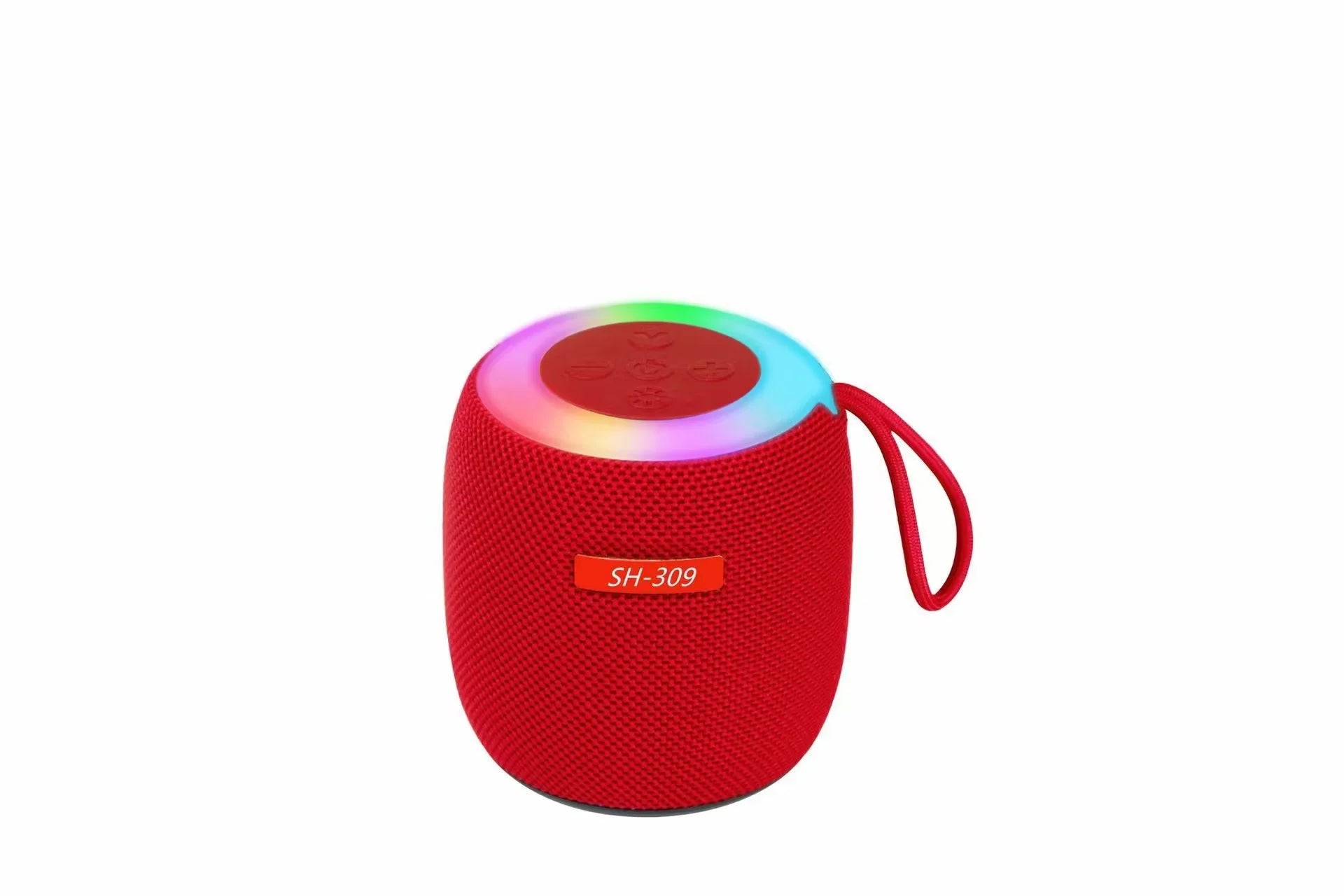 Wholesale SH-309 Mini Wireless Speakers Party Outdoor Portable Subwoofer Led Color RGB Night Light Small Speaker