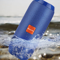 GAS-166  Top Seller TG117 Portable Fabric Wireless Speaker High Quality Waterproof Outdoor BT USB Mini Bass Speaker
