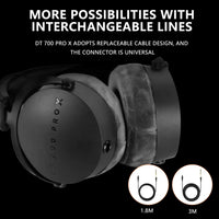 DT700 PRO X Professional Monitoring Headphones, Closed-Back  Comfortable Fit, Ideal for Music Production and Gaming