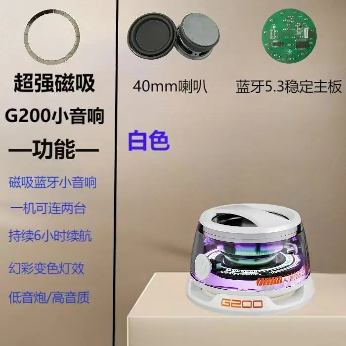 G200 High-quality Bt Portable Speaker Popular on TikTok Suitable for Outdoor and Indoor Activities Waterproof High Battery Life