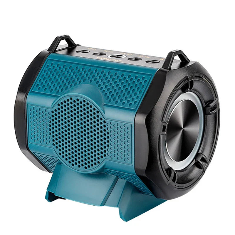 Portable Rechargeable for Makitas 18V Battery Powered Stereo for Cordless Bluetooth Speaker Wireless with 20W DC Output