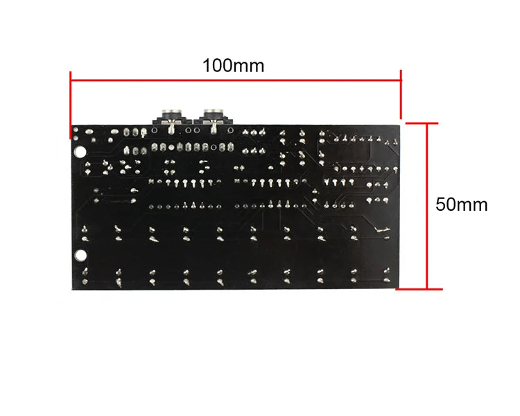 GHXAMP LM3915 Dual Channel 10 audio level indicator Kits MP3 PC Phone Speaker Music Spectrum With voice-activated