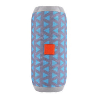 GAS-166  Top Seller TG117 Portable Fabric Wireless Speaker High Quality Waterproof Outdoor BT USB Mini Bass Speaker