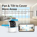 2024 Newest O-KAM Pro APP FHD Resolution Indoor Wifi Camera Home Security PT Wireless IP Network Baby Monitor NVR SD CCTV