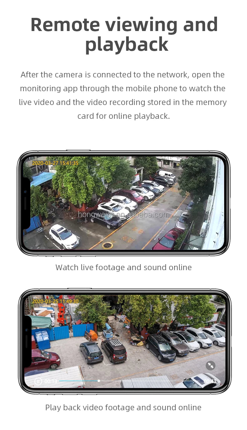 HongGlobal 3MP IP 4G LTE Solar Powered Outdoor Wireless CCTV Surveil Camera ICAM+ 4G Sim Card Solar Panel Home Security Camera