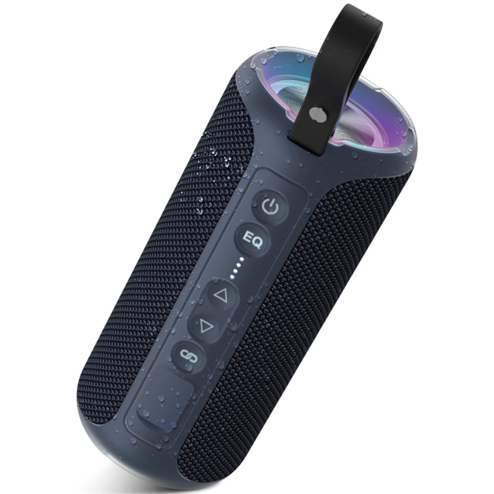 Speaker With Hd Sound Portable Wireless Ipx5 Waterproof up to 5H Playtime Tws Pairing Bt5.3 for Home/Party/Outdoor/Beach