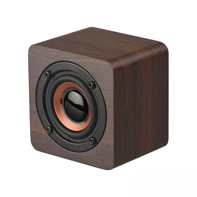 High Quality Portable Mini BT Speaker Good for Sports and Camping Hot Seller Design Wooden Computer Accessory