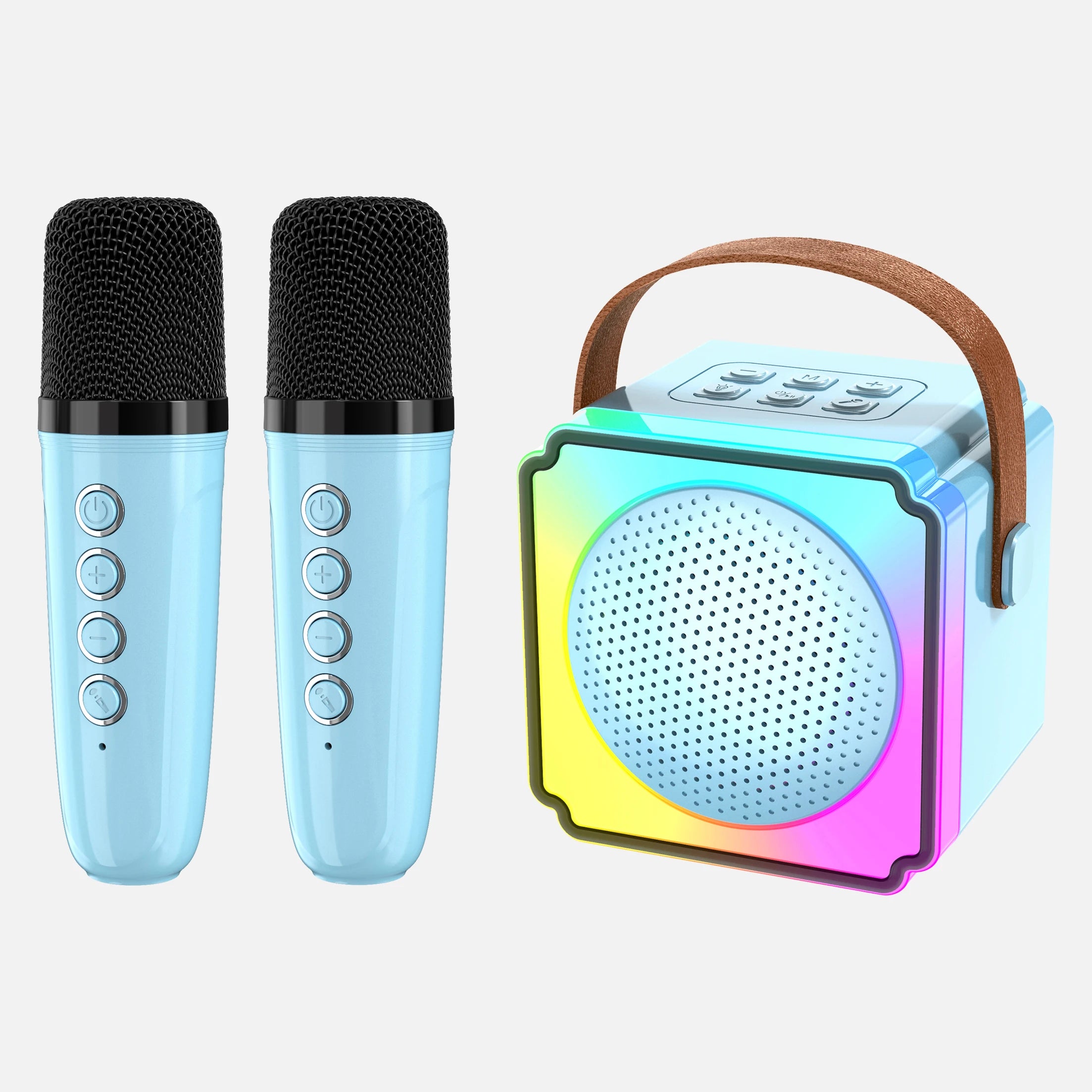 P8 Ali Baba Wireless RGB Karaoke Machine Speaker for Party Singing Music Events and Fulfilling Various Entertainment Purposes