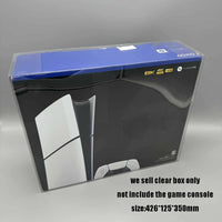 High Quality Plastic clear Box for PS5 Slim/PS5 2000 PET Transparent Plastic Storage Box Display Box