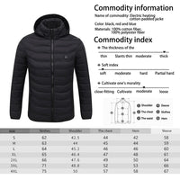 11 Heating Areas Heated Jacket Men Women's Winter Outdoor Camping Sportswear Heated Coat Graphene Heat Coat USB Heating Jackete
