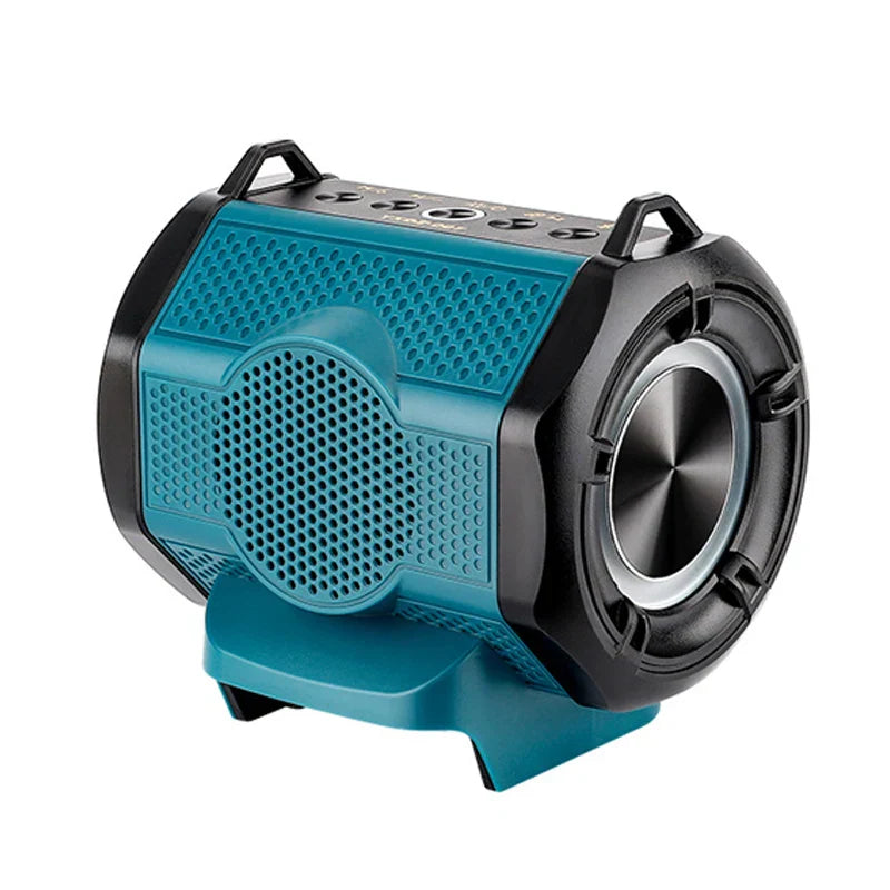 Portable Rechargeable for Makitas 18V Battery Powered Stereo for Cordless Bluetooth Speaker Wireless with 20W DC Output