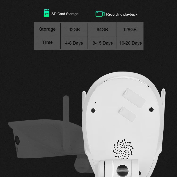 GW-F4FD-M2H-US GCraftsman 2.4G 5G Dual WIFI 4MP Lens 170 Degree IP Home Security Camera Outdoor CamHi Pro APP in USA Warehouse