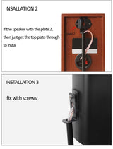 (1 pair) SF01 100CM 110CM 120CM adjustable universal Surround sound SPEAKER floor STAND For Z906 520 mount holder big base rack