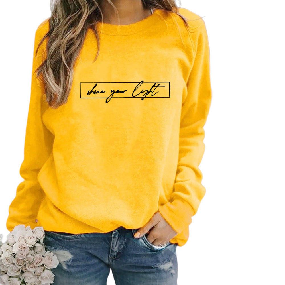 Women's Printed Casual Loose Sweatshirt Shirt null