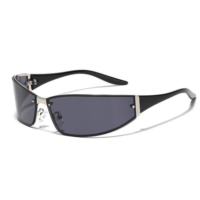 Y2g Future Style Metal Sunglasses For Women null