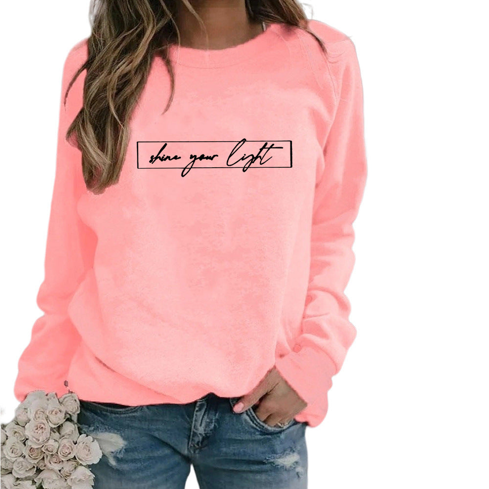 Women's Printed Casual Loose Sweatshirt Shirt null