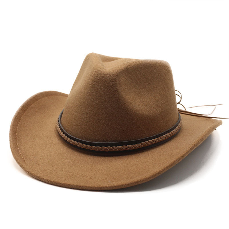 Men's And Women's Felt Fedora Hat null