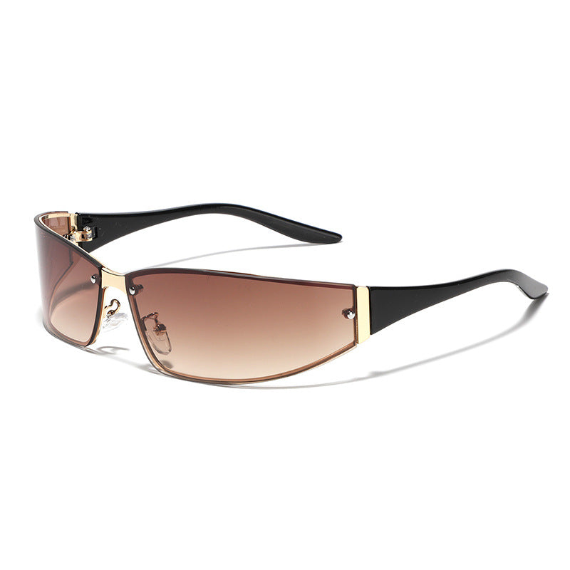 Y2g Future Style Metal Sunglasses For Women null