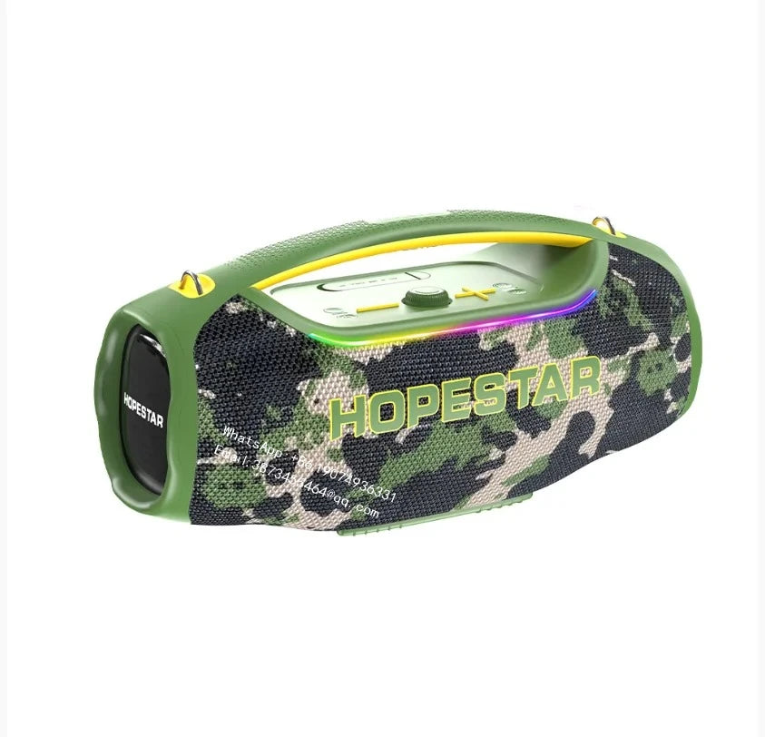 HOPESTAR A60 ULTRA 450W Home Outdoor Dual Use Speaker with Bluetooth 5.4 Wireless Microphone 30000mAh Battery IPX6 Waterproof