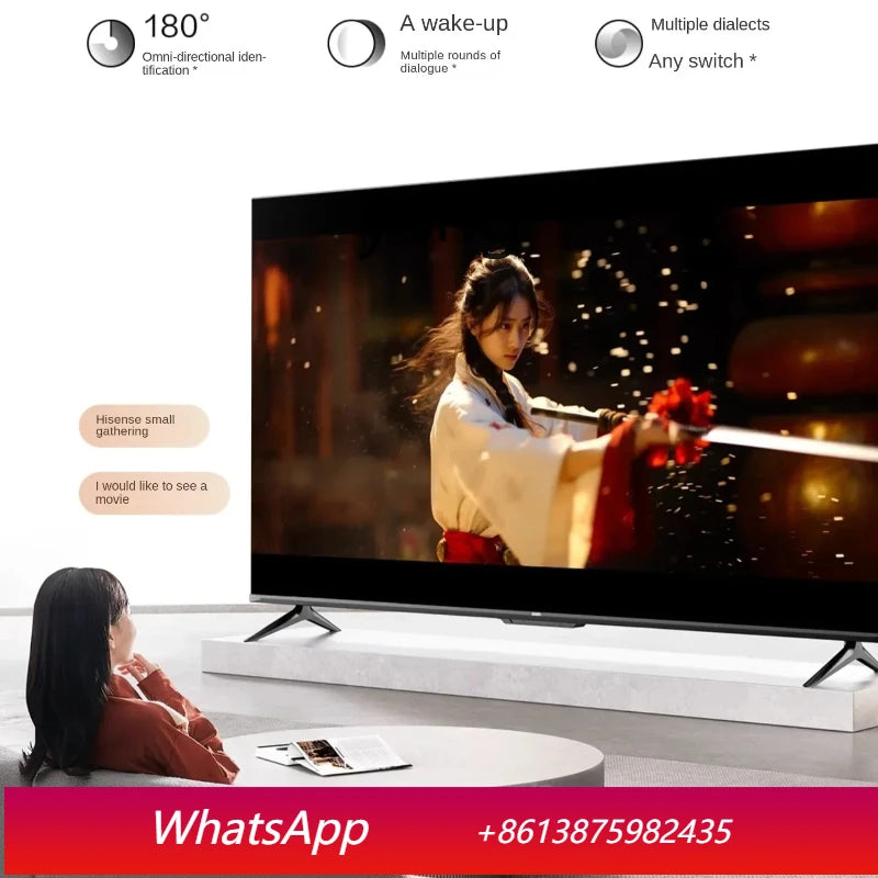 ClX 55 Inch Full Screen 4K Smart Home LCD Tablet 65 New