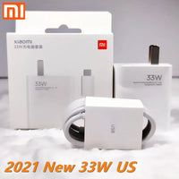 Original Xiaomi 33w Charger EU US Adapter Turbo Fast Charge For Mi 12 5G 11 Ultra Redmi A2+ Note 13R 12R Poco X5 X4 M5S C55 C50