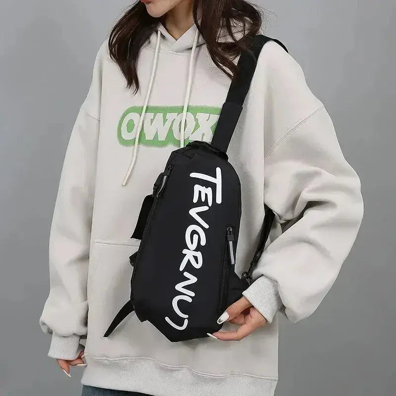 Men’s One Shoulder Crossbody Small Bag New Simple And Lightweight Multi Functional Chest Bag Running Sports Cycling Bag