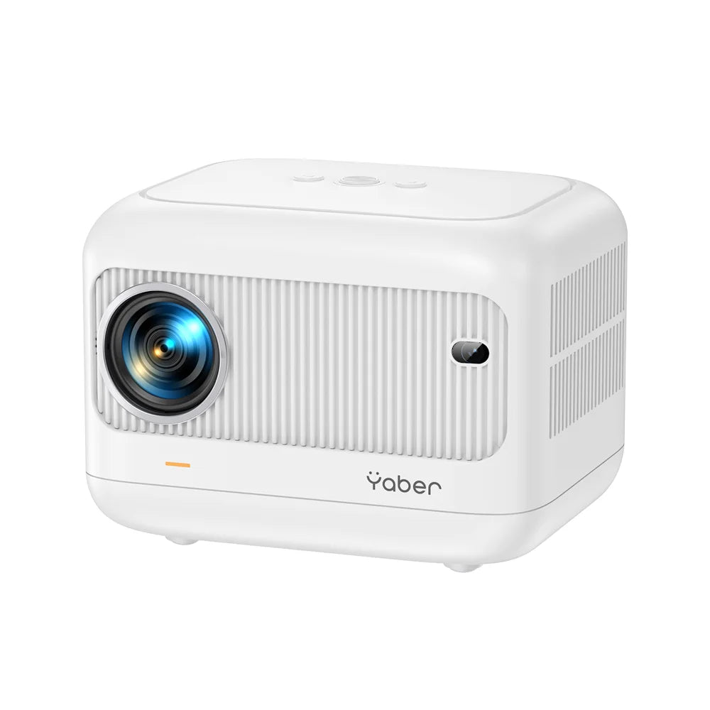 【Electric focus 】 Android Mini projector, YABER L1 20000 Lumens Video projector 5G WiFi Bluetooth, supports P Portable projector