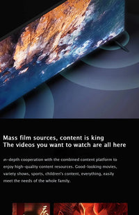 New Style Android Television TV Home Association Slim Curved 50 55 60 65 70 75 85 95 100 Inch Smart LED TV